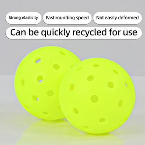 Bóng cầu lông pickleball chất lượng cao X-40 tùy chỉnh, đúc xoay, bề mặt mờ liền mạch đạt chuẩn USAPA, sản xuất theo đơn đặt hàng (OEM), tốc độ cao, bền, chất liệu PE - Product Image 3