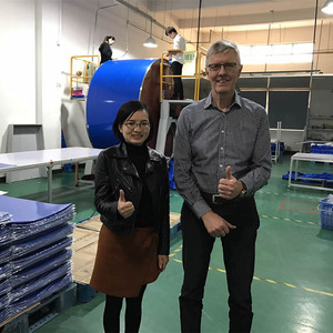 Màu xanh dính thảm sàn phòng sạch dính Mat dính sàn loại bỏ bụi lột Pad thanh lọc lối vào Tacky mat - Product Image 4