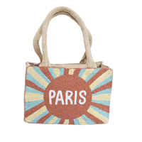 Sacs fourre-tout en toile de jute avec logo personnalisé fait main, sacs fourre-tout de luxe brodés à la main, sacs de shopping de créateur, vente en gros OEM ODM