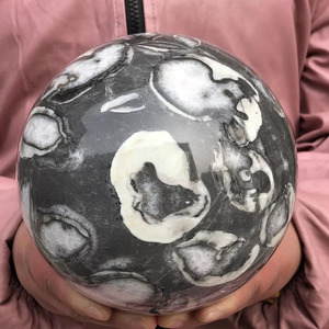 Wholesale Natural Shell Stone Crystal Spheres, <b>Desks</b> <b>Ornaments</b> & Meditation Balls for Unique Home Decor - Product Image 2
