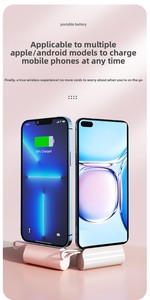 Batería <span class=keywords><strong>Externa</strong></span> Ultracompacta Mini Power Bank de 4000/5000mAh para Teléfono Móvil <span class=keywords><strong>con</strong></span> Luz y Conector Tipo-C, Venta al Por Mayor - Product Image 3