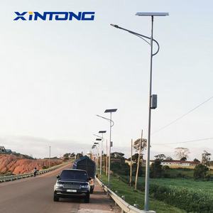 XINTONG Outdoor Wasserdichte Solar LED Straßen laterne Solar Straßen laterne Modernes neuartiges Design Solar licht LED CE-Zertifikat - Product Image 1