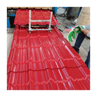 Lámina de Techo de Hierro Galvanizado y Galvalume Corrugado Pintado en Color de 0.12-4.0mm 20x4, Servicio de Soldadura, Lámina Metálica para Techos PPGI/PPGL