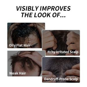 Shampoo pour hommes de luxe, contrôle du sébum, antipelliculaire, AHA, caféine, renforce les racines des <span class=keywords><strong>cheveux</strong></span>, shampooing pour hommes - Product Image 5