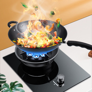 Estufa de Gas única de llama alta transfronteriza, <span class=keywords><strong>placa</strong></span> mágica de encendido electrónico, cubierta abatible licuada, estufa integrada para el hogar - Product Image 2