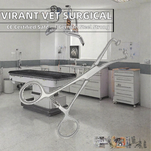 Juego de Instrumentos Veterinarios Básicos, Kits Quirúrgicos Reutilizables de Acero Inoxidable, Aprobados por CE, Clase II, Cirugía General, por Blush - Product Image 2