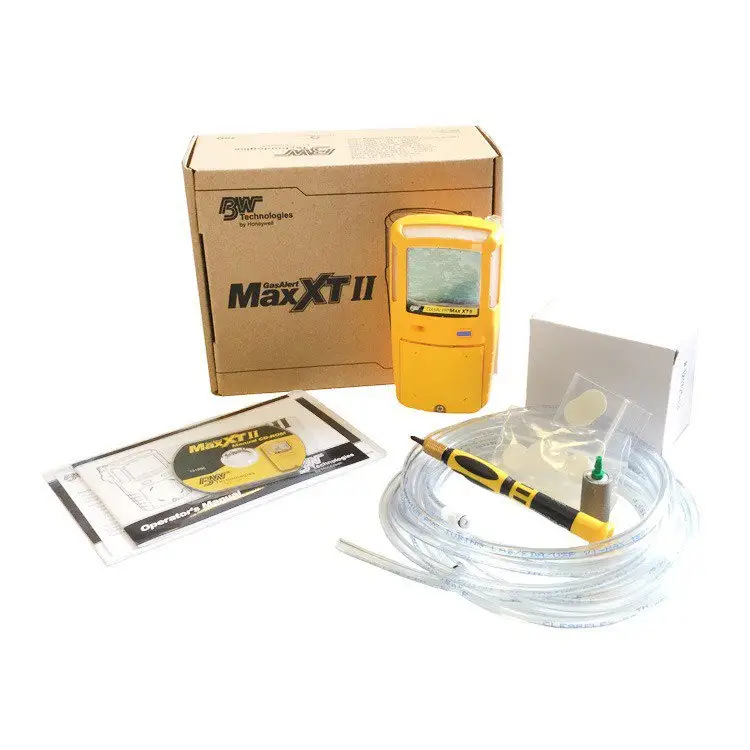 Gas Alert Max Xt Ii XT-XWHM-Y Pomp Zuiggas Detector 4-In-1 Honeywell Bw Multi Gaslekdetector