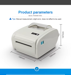 เครื่องพิมพ์ฉลากสติ๊กเกอร์ความร้อนไร้สาย POS-9210 ขนาด 4 นิ้ว 110 มม. เชื่อมต่อผ่าน USB สำหรับพิมพ์สติ๊กเกอร์กาวสำหรับจัดส่งสินค้า EBAY <span class=keywords><strong>SHOPEE</strong></span> พิมพ์ได้อย่างเสถียร - Product Image 1