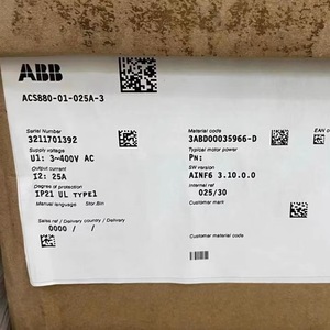 อินเวอร์เตอร์ Abb Acs880 01 072A 4 37Kw แบบสามเฟส สำหรับตู้จ่ายไฟ - Product Image 2