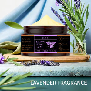 Crème fouettée biologique pour le visage, beurre corporel hydratant, produits de soin de la peau, baume au suif jaune et au miel - Product Image 5