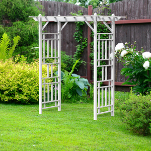 FentechOutdoor-arcos de jardín modernos, pérgola, árbol de jardín de plástico pvc - Product Image 1