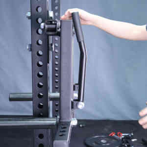 Support de Squat TOPTONS pour la maison - Accessoire pour exercices de Pectoraux, <span class=keywords><strong>Élévation</strong></span>s Latérales et <span class=keywords><strong>Élévation</strong></span>s Inversées - Idéal pour les entraînements de la poitrine et des épaules - Product Image 4