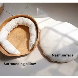 Nueva cama de lujo para perros DIY, cojín de felpa sostenible, sofá de madera plegable, fresco, lavable, sueño profundo, viaje, refrigeración, rectángulo, moda - Product Image 3