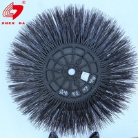 Brosses de balayage en fil d'acier, balai latéral pour route et rue, 320*600mm, nettoyage de route, plastique dur, 1.0mm~3.0mm, non disponible, fourni par CN;ANH