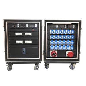 24 cách Rack giai đoạn hộp phân phối điện 63A đầu vào 16amp kết nối 3 giai đoạn hộp phân phối điện - Product Image 2