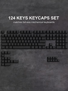 Juego de Teclas PBT de Doble Inyección, 138 Teclas, Perfil Cherry, Personalizadas, <span class=keywords><strong>60</strong></span>, 65, 75, 100 Por Ciento, 61/64/68/84/87/100/104/108, Teclas Retro para Juegos - Product Image 2