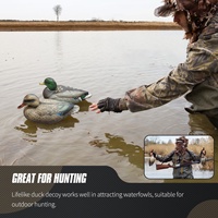 Décoys de chasse au canard en plastique pour l'extérieur, appâts pour animaux, résistants à l'eau et durables