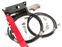 Frein à main hydraulique universel pour la dérive |   Kit de frein à main en alliage d'aluminium avec supports de montage