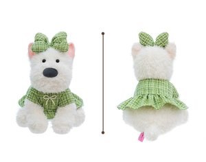 ของเล่นตุ๊กตาสุนัขขนาดเล็กมีกลิ่นหอมจากการ์ตูนตุ๊กตาสุนัขนมเวสต์ไฮแลนด์มอบหมอนให้เด็กผู้หญิงเป็นของขวัญวันเกิดของขวัญตกแต่งบ้าน - Product Image 3