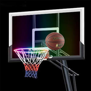 Chaîne de <span class=keywords><strong>lampe</strong></span> de cerceaux de basket-ball de détection d'objectif pour jouer au basket-ball en plein air en utilisant huit modes d'éclairage - Product Image 1