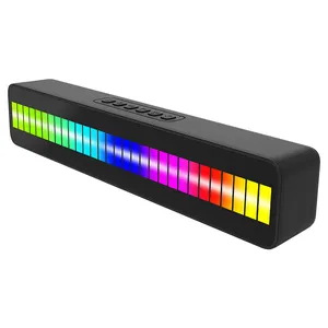 Großhandels preis Drahtlose Sound bar LED Audio Mini tragbare Bluetooth RGB Sound bar Gaming Pickup Lautsprecher