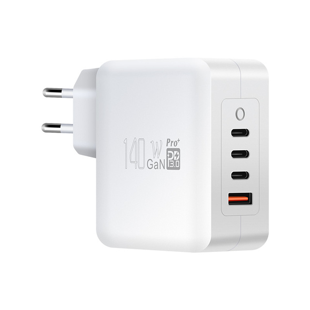 PD GaN Charge R4 Port 3 in 1 140W Fast Charger for Smart Phone