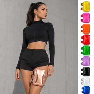 Wholesale PU Laser Thigh Pouch Women Fashion Leg Bag Festival Waist Pack with Custom Logo Service - Product Image 6