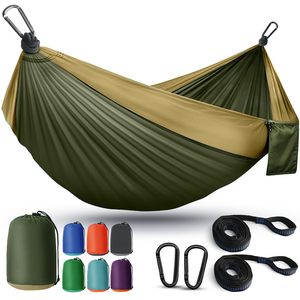 Hamac de camping pliable en <span class=keywords><strong>nylon</strong></span> 210D avec logo personnalisé pour la randonnée et les activités de plein air - Product Image 1