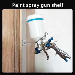 Ripiano per pistola a spruzzo fisso a parete in materiale di ferro pratico e personalizzato con <span class=keywords><strong>supporto</strong></span> per pistola a spruzzo superiore - Product Image 2