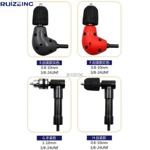 Perceuse électrique <span class=keywords><strong>à</strong></span> 90 degrés <span class=keywords><strong>cintreuse</strong></span> <span class=keywords><strong>à</strong></span> angle droit/extension de tête accessoire perceuse d'angle de conversion <span class=keywords><strong>mandrin</strong></span> <span class=keywords><strong>à</strong></span> trois mâchoires - Product Image 6