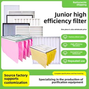 Hiệu quả cao G4 điều hòa không khí trung tâm lọc bụi Điều kiện Mới với tiểu túi trung bình lọc làm bằng sợi tổng hợp - Product Image 6