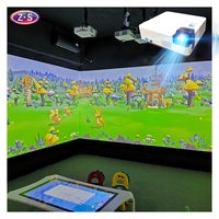 Système de projection interactive de peinture holographique AR avec 10 jeux, jeu interactif immersif pour parc d'attractions