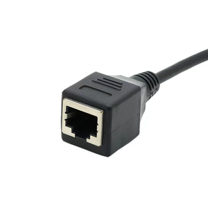 <span class=keywords><strong>Cable</strong></span> <span class=keywords><strong>de</strong></span> Extensión Ethernet Metabee Cat5e RJ45 <span class=keywords><strong>de</strong></span> Cobre Sólido Blindado, Acoplador <span class=keywords><strong>de</strong></span> Conector <span class=keywords><strong>de</strong></span> Red 8P8C para Montaje en Panel con Alivio <span class=keywords><strong>de</strong></span> Tensión, Negro - Product Image 4