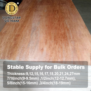 Contrachapado de Okoume de 18 mm, Tablero de Contrachapado Comercial con Núcleo de Eucalipto, Acacia y Combinado - Product Image 1