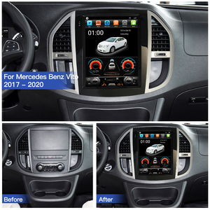 Radio Multimedia para Auto STWEI <span class=keywords><strong>Android</strong></span> para Mercedes Benz Vito W447 2017-2020, Estilo Tesla, Reproductor de Video, Navegación GPS, Carplay, 2 Din, BT - Product Image 3