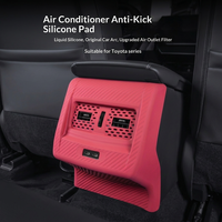 Couvre-prise d'air conditionné en silicone anti-coup de pied pour Toyota Camry 9ème génération, accessoires intérieurs de voiture 2024 2025 2026