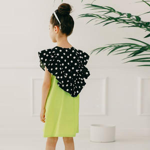 Nouvelle robe pour filles de qualité supérieure, dernière collection, avec contraste noir, motifs de robes arabes tie-dye, provenant d'un fournisseur chinois - Product Image 3