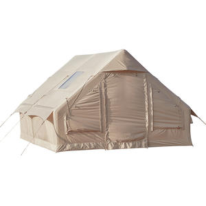 Tente pneumatique gonflable Xintugen 12, 3x4m, double couche, coton Oxford, imperméable, 3-4 personnes, installation facile, tente de camping quatre saisons - Product Image 3