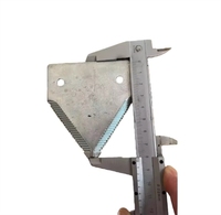 Pièces de Moissonneuse-batteuse Starlight 788, Lame Triangulaire Universelle en Acier Inoxydable, Épaisseur 3 mm