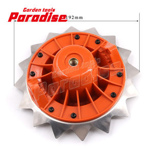 Tête de désherbage Double tête <span class=keywords><strong>universelle</strong></span> pour tondeuse à gazon de jardin, <span class=keywords><strong>lame</strong></span> de <span class=keywords><strong>débroussailleuse</strong></span> avec bord de coupe Double face - Product Image 2