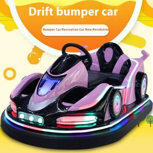Kids Electric Bumper Car Amusement Park Ride LED Light Drift Toy Vehicle <b>Remote</b> <b>Control</b> Kart Metal for Sale - Product Image 2