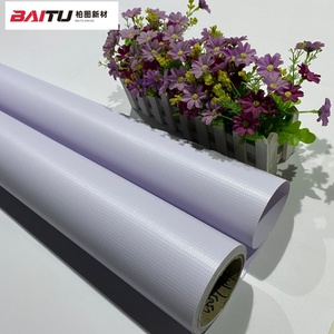 Bannière publicitaire ENOVATIONS <span class=keywords><strong>Flex</strong></span> 280G, finition brillante, film PVC imperméable, publicité extérieure, œillets blancs, support au sol, 13oz UV - Product Image 2