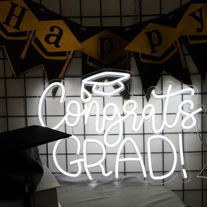 2025 <b>Decorations</b> Led Light for Graduation <b>Party</b> Congrats Grad <b>Neon</b> Sign - Product Image 3