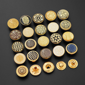 Custom Pattern logo 12mm Clothes Custom Dress Press Metal Snap <b>Buttons</b> for Clothes - Product Image 3