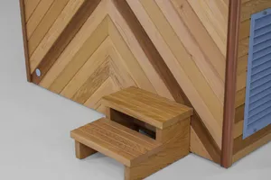 Himalaya sang trọng Cedar Ice bồn tắm nhà máy trực tiếp 1.5HP lạnh Plunge với ozone & lọc OEM tùy chỉnh Spa phục hồi hệ thống - Product Image 4