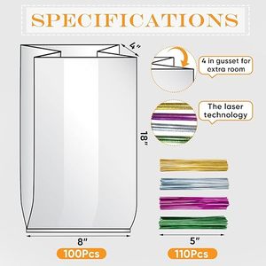 HCPACK - Envases Reutilizables Transparentes y Reciclables con Asa, Material de PE en Relieve, para Almacenamiento de Pan Casero, para Panaderos Caseros - Product Image 6