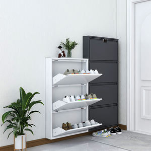 Armoire à chaussures ultra-fine avec serrure en acier, sécurité <span class=keywords><strong>antivol</strong></span>, salon, hôtel, salle <span class=keywords><strong>de</strong></span> sport, entrée moderne, armoire murale - Product Image 4
