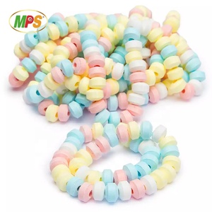 Bonbons pressés en forme de bracelet et de collier, saveur fruitée, de haute qualité, avec étiquette personnalisée en usine - Product Image 3