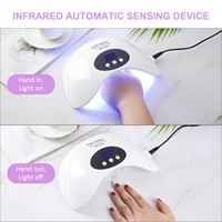 Lampe de séchage pour ongles CMNAIL I11 Plus 48W de haute qualité, blanche, ABS+PC, UV LED, pour usage domestique, 365nm, durcissement du gel, vernis à ongles, OEM ODM
