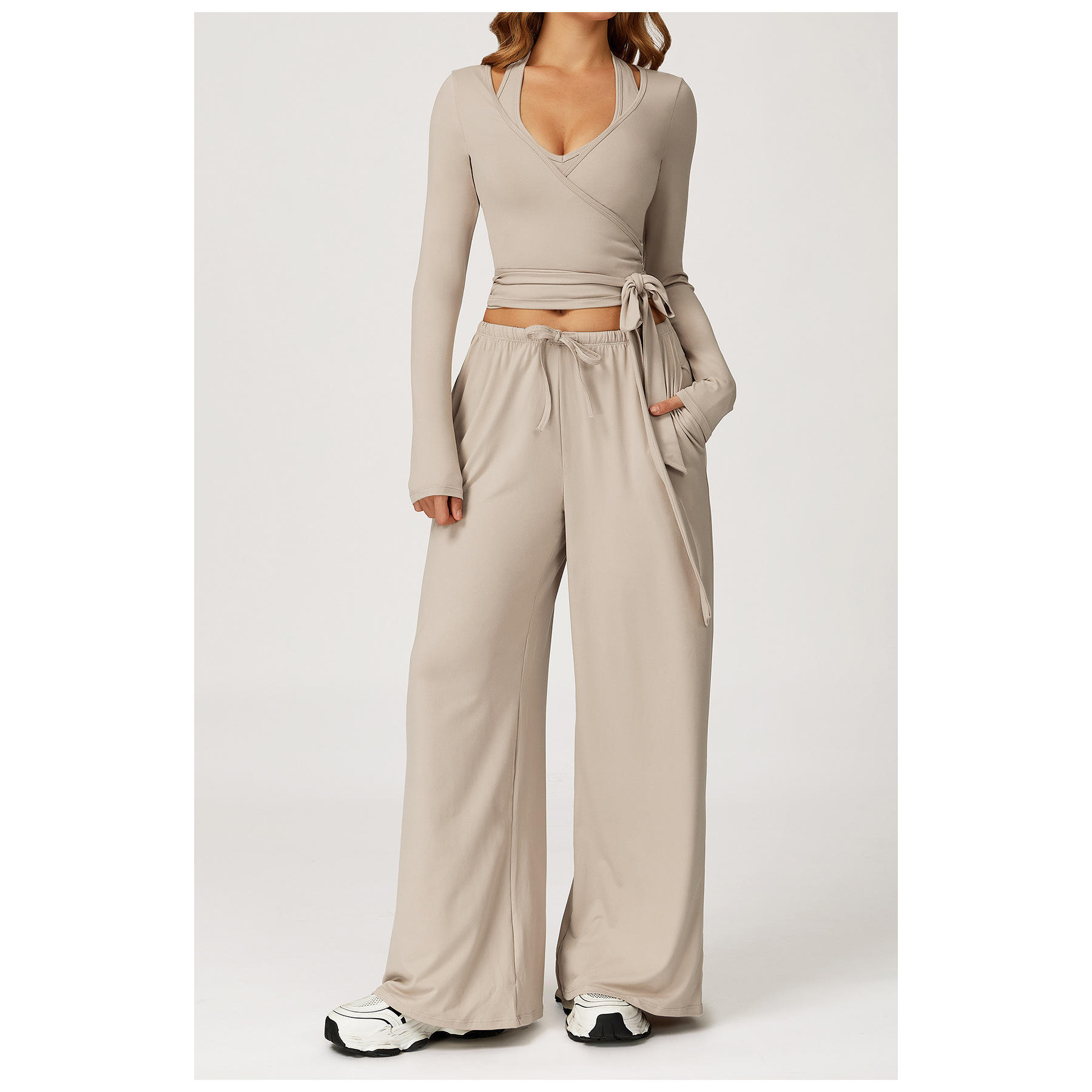 เสื้อแขนยาว 3058, เสื้อกั๊ก 3058, กางเกงขายาว 3058 - ผ้าลินิน